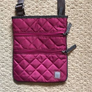 Ellington pink purple purse- used only a couple times